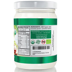 Coconut Country Living pureed coconut cream close-up shows rich texture for sauces and desserts.