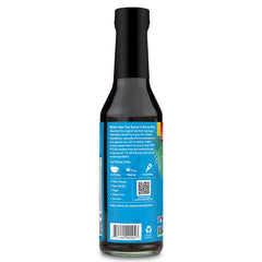 Coconut Secret Aminos ingredient closeup reveals the two-ingredient formula