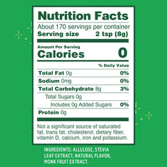 Coffee with Whole Earth Sweetener for a naturally sweet, low-calorie morning start.