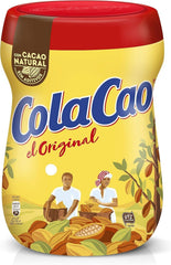 Cola Cao Original Drink Mix in a jar for quick, comforting hot cocoa.