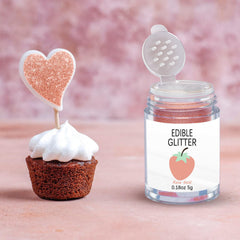 Colaele edible glitter dusting for cakes provides even sparkle