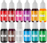Colaele neon food coloring red bottle drops for vibrant cake decorating
