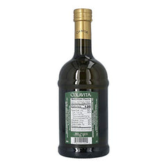Colavita EVOO being poured to illustrate balanced flavor.