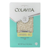 COLAVITA Superfine Carnaroli rice 1lb box – premium risotto base.