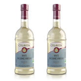 COLAVITA White Balsamic Vinegar bottle front, authentic Italian quality for everyday cooking.