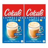 COLCAFE instant French vanilla cappuccino pack 2 for quick, creamy mornings.