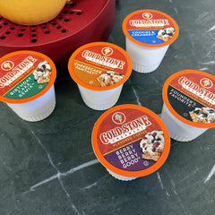 Cold Stone Creamery Beverages Mint Mint Chocolate Chip flavor pods offer a refreshing dessert twist.