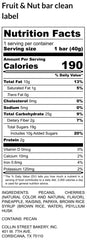 Collin Street Bakery fruitcake bar packaging highlights portable breakfast option