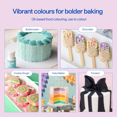 Colour Mill nude chocolate coloring to tint ganache and coatings.