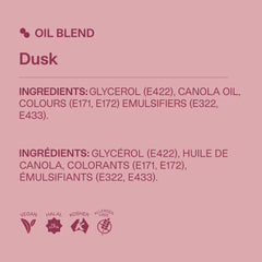 Colour Mill oil-based coloring Dusk bottle closeup highlights even color distribution