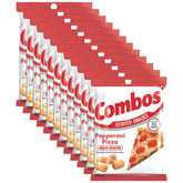 Combos pepperoni pizza pretzel snack pack with real cheese for on-the-go flavor.