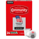 Community Coffee American Classic pods for quick, consistent mornings with rich flavor.