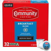 Community Coffee Breakfast Blend aroma image, a bright morning ritual