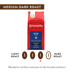 Community Coffee House Blend aroma steam, inviting sensory experience for morning rituals.
