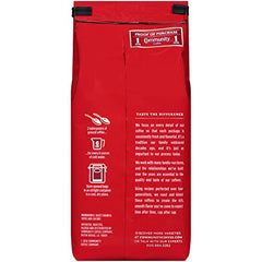 Community Coffee medium-dark roast steaming cup for a bold, balanced morning