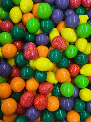 Concord Dubble Bubble Seedlings Gumballs close-up highlighting chewy texture for kids and party snacking