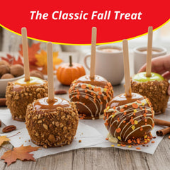 Concord Foods Wrapples sticks-for-dipping demonstrates included sticks for easy assembly.