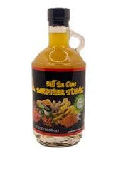 Content Household Master Tonic spice notes close-up showing ginger and lemon flavor.