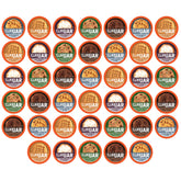 Cookie Jar assorted coffee pods box, 40-count variety for Keurig brewers, ideal for daily flavor rotation.