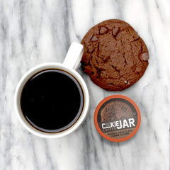Cookie Jar Keurig-compatible pods ready for quick hot or cold coffee.