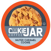 Cookie Jar salted caramel coffee pods 40-count for versatile hot or iced brews