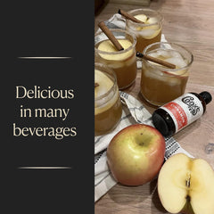Label highlights all-natural, kosher, vegan formula for Cook's Cinnamon Extract.