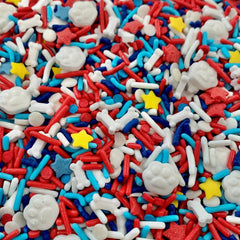 Cool Mom Sprinkles holiday sprinkles bring festive colors to desserts.