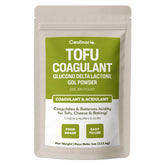 Coolinario GDL tofu coagulant powder for silky tofu texture.