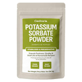Coolinario Potassium Sorbate bottle stabilizes flavors in wines and beverages
