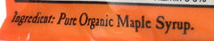 USA origin label on Coombs maple sugar signals authenticity and heritage.
