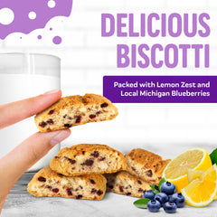Cooper Street blueberry lemon aroma enhances a refreshing tea break.