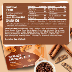 Cooper Street cinnamon-chocolate-chip-biscotti blends spice and chips for cafe flavor.