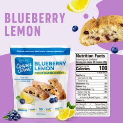 Cooper Street twice-baked biscotti crisp, perfect for on-the-go snacking.