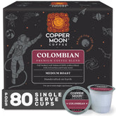Copper Moon pod in a Keurig display for quick, single-serve convenience.