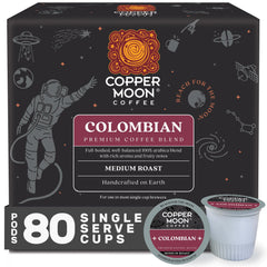 Copper Moon pod in a Keurig display for quick, single-serve convenience.