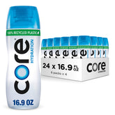 Core Hydration bottle contoured for a comfortable grip on the go