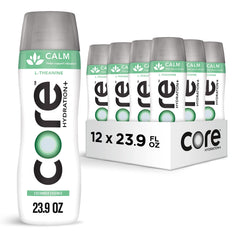 Core Hydration+ Calm bottle with L-theanine for calm, on-the-go hydration