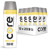 Core Hydration+ Immunity lemon bottle on the go promotes refreshing hydration.