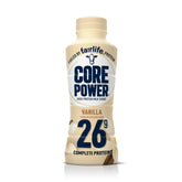 Core Power high-protein shake vanilla bottle front for on-the-go fueling