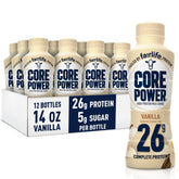 Core Power Vanilla bottle front showing 26g protein for recovery