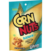 Corn Nuts Ranch flavored bag front highlights bold crunch for game night.