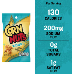 Corn Nuts Ranch pairs with drinks for savory balance.