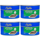 Cortas stuffed grape leaves 4-pack box, convenient ready-to-serve appetizer option.