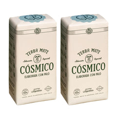 Cósmico Yerba Mate loose-leaf bulk packaging ready for home brews