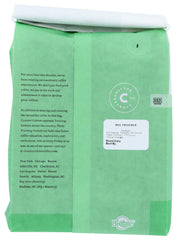 Counter Culture Coffee Big Trouble label shows kosher-certified beans for mindful sourcing.
