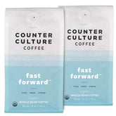 Counter Culture Coffee fast forward 12oz bag for a fresh grind and versatile brew.