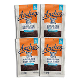 Country Archer Original flavor beef jerky pack of 4 for bulk snacking