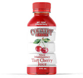 Country Spoon tart cherry juice bottle with 70+ cherries, antioxidant-rich content