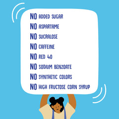Cove no sugar label highlights a sugar-free option