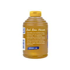 Cox's Honey clover honey dipper—gentle texture for tea or yogurt.